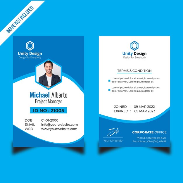 Corporate Id Card
